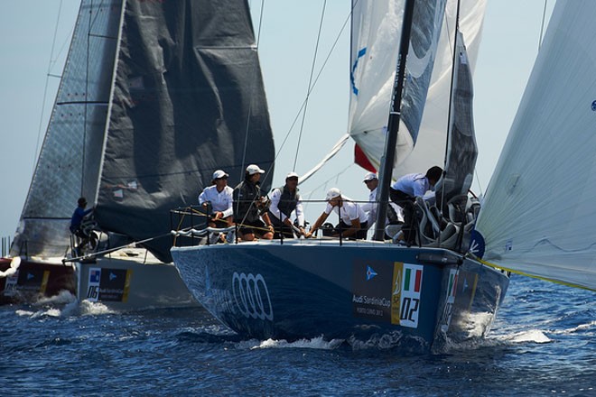 Day two of the Audi Sardinia Cup 2012 © Xaume Ollerous/52SuperSeries http://www.52superseries.com